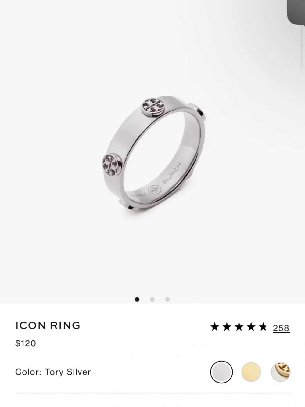 Tory Burch used once